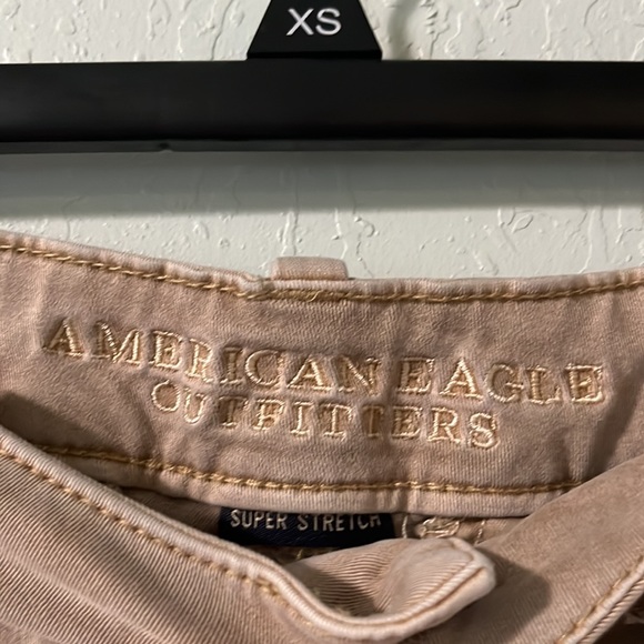 Tan AEO Shorts - Picture 4 of 5